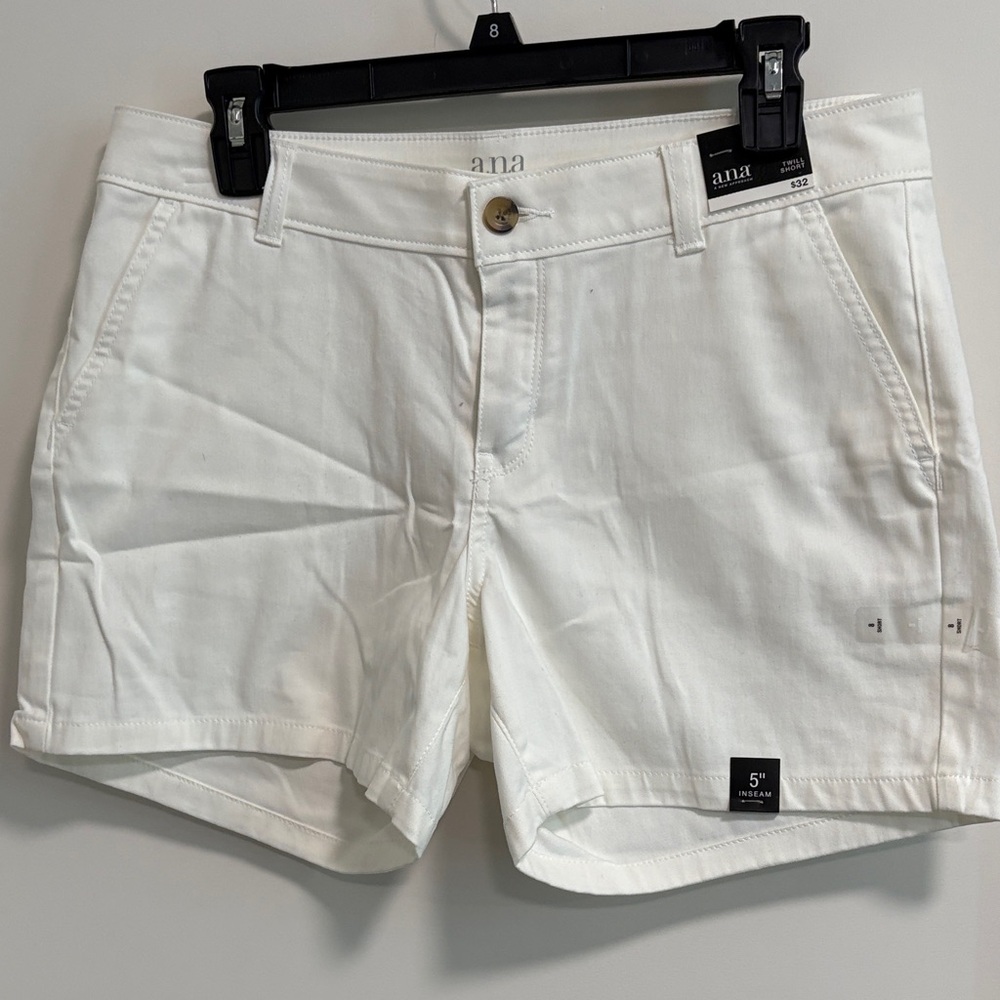 a.n.a White High-Waist Women's Shorts